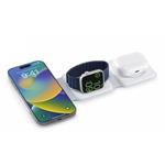 Aiino - Charlie 3 in 1 wireless charger - white AICHTRIO