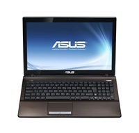ASUS NB K53U 15.6"HD, AMD E-350, 3G, 320GB, DVD/RW, Cam, Wifi, BT, HDMI, numer.klav, bez OS, SK K53U-SX056