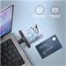 AXAGON CRE-SMP1C USB-C SMART CARD POCKETREADER ČTEČKA (eObčanka)