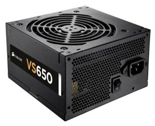 Corsair zdroj 650W VS series VS650, 120mm ventilátor, 80 PLUS CP-9020051-EU