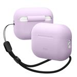 Elago Airpods Pro 2 Silicone Case with Nylon Lanyard - Lavender EAPP2SC-OR-ROSTR-LV