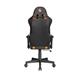 GEMBIRD Gaming chair / herní křeslo SCORPION 04, černá sítovina, oranžová kůže POŠKOZEN OBAL GC-SCORPION-04X#obal