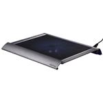 HAMA chladící stojan pro notebook Titan/ do 17,3"/ USB/ LED podsvícení/ titanově šedý 53062