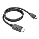 Kabel C-TECH DisplayPort/HDMI, 1m, černý CB-DP-HDMI-10