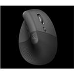 Logitech Wireless Mouse Lift for Business, graphite / black 910-006494