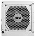 MSI zdroj MAG A850GL PCIE5 WHITE/ 850W/ ATX3.0/ akt. PFC/ 7 let celk. záruka/ 120mm fan/ modulární kabeláž/ 80PLUS Gold