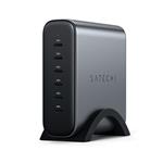Satechi USB-C 200W 6-Port PD GaN Charger - Space Gray ST-C200GM-EU