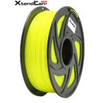 XtendLAN PLA filament 1,75mm zářivě žlutý 1kg 3DF-PLA1.75-FYL 1kg