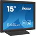 15" iiyama T1531SR-B1S:VA,1024x768,DP,HDMI