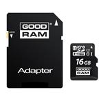 16 GB . microSDHC karta GOODRAM Class 10 UHS I + adapter M1AA-0160R12