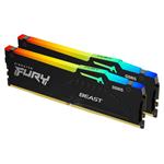 16GB 5600 DDR5 DIMM Kit2 FURY Beast RGB KF556C40BBAK2-16