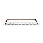 19" patchpanel pro max. 24 keystone,neosazený,1U,RAL 7035 HSER0240GS