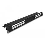 193 Patch Panel 16 port Cat.6A 1U black, 193 Patch Panel 16 port Cat.6A 1U black 66876