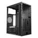 1stCOOL case STEP GAMER 1, micro tower, AU, USB 3.0, sRGB ventilátor, bez napájania, priehľadný boč MC-STEPG1-AU-USB3-TS