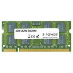 2-Power 2GB MultiSpeed 533/667/800 MHz DDR2 SoDIMM 2Rx8 (DOŽIVOTNÍ ZÁRUKA) MEM0702A