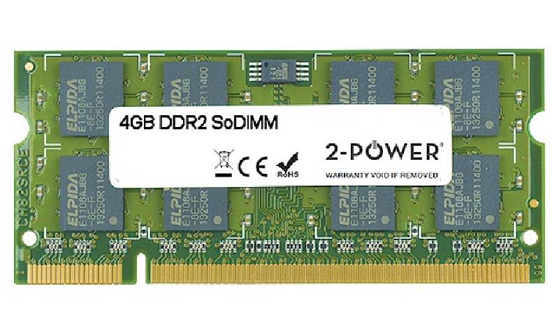 2-Power 4GB PC2-6400S 800MHz DDR2 CL6 SoDIMM 2Rx8 (DOŽIVOTNÍ ZÁRUKA) MEM4303A