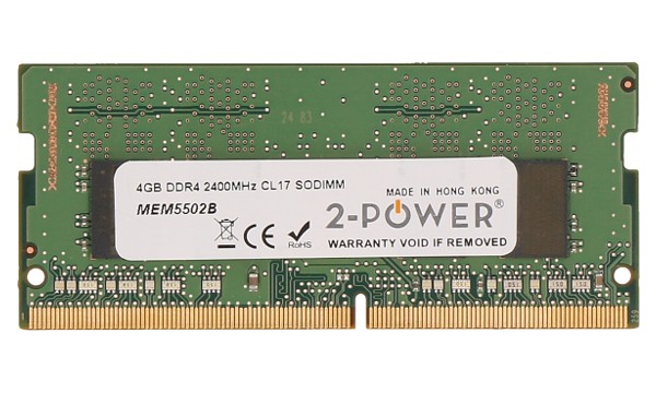 2-Power 4GB PC4-19200S 2400MHz DDR4 CL17 Non-ECC SoDIMM 1Rx8 (DOŽIVOTNÍ ZÁRUKA) MEM5502B