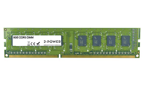 2-Power 8GB MultiSpeed 1066/1333/1600 MHz DIMM ( DOŽIVOTNÍ ZÁRUKA ) MEM0304A