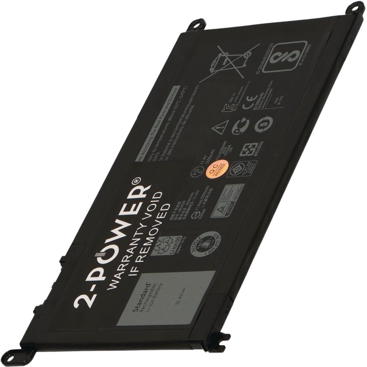 2-POWER Baterie 11,4V 3500mAh pro Dell Inspiron 13 (5368), Latitude 13 3379, Vostro 15 (5568) 77053267