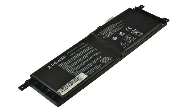 2-Power baterie pro ASUS X453, 7,2V, 4000mAh, 2 cells CBP3437A