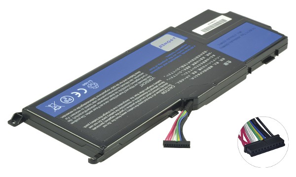 2-Power baterie pro DELL Precision XPS 14z 14,8 V, 4000mAh, 59Wh, 8 cells CBI3379A