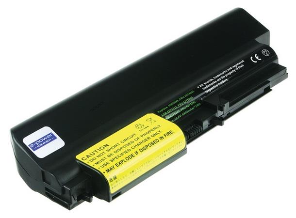 2-Power baterie pro IBM/LENOVO ThinkPad R400, T400, T61, R61 10,8 V, 6900mAh, 75Wh CBI3031C