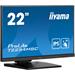 22" LCD iiyama T2254MSC-B1AG:IPS,FHD,P-CAP,HDMI