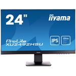 24" LCD iiyama XU2492HSU-B1 - IPS,FullHD,5ms,250cd/m2, HDMI,DP,VGA,repro