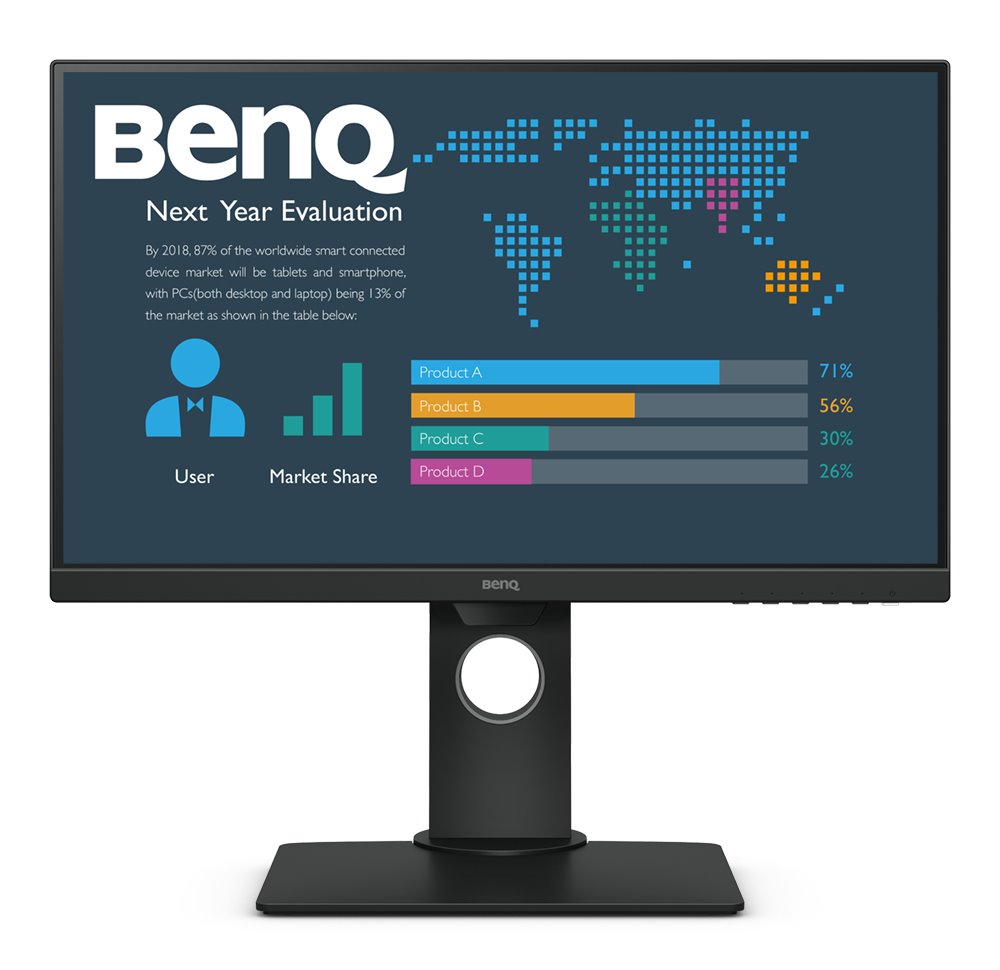 24" LED BenQ BL2480T - FHD,IPS,HDMI,DP,repro 9H.LHFLA.TBE