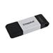 256 GB . USB 3.2 kľúč. Kingston DataTraveler 80 DT80/256GB