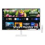 27" Samsung Smart Monitor M5, bílý LS27CM501EUXDU