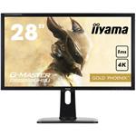 28" LCD iiyama G-Master GB2888UHSU-B1 - 1ms, 300cd/m2, 4K, VGA, DP, 3xHDMI, USB, repro, výšk.nastv.