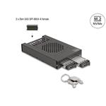 3.5? Mobile Rack for 2 x M.2 NVMe SSD wi, 3.5? Mobile Rack for 2 x M.2 NVMe SSD wi 47117