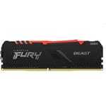 32GB 2666MHz DDR4 CL16 DIMM FURY Beast RGB KF426C16BBA/32