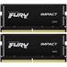 32GB 4800MHz DDR5 SODIMM 16x2 FURY KF548S38IBK2-32