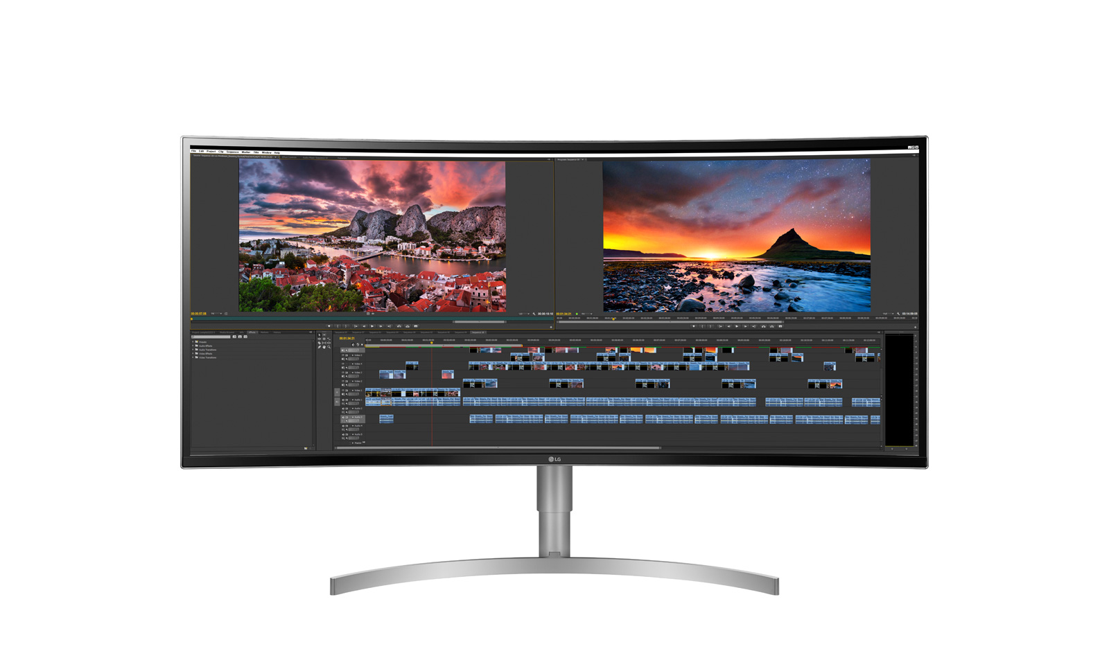 38" LG LED 38WK95C - QHD, IPS, DP, 2x HDMI, USB-C 38WK95C-W.AEU