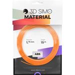 3DSimo Filament ABS II-oranž.,černá,bílá 8594177460382