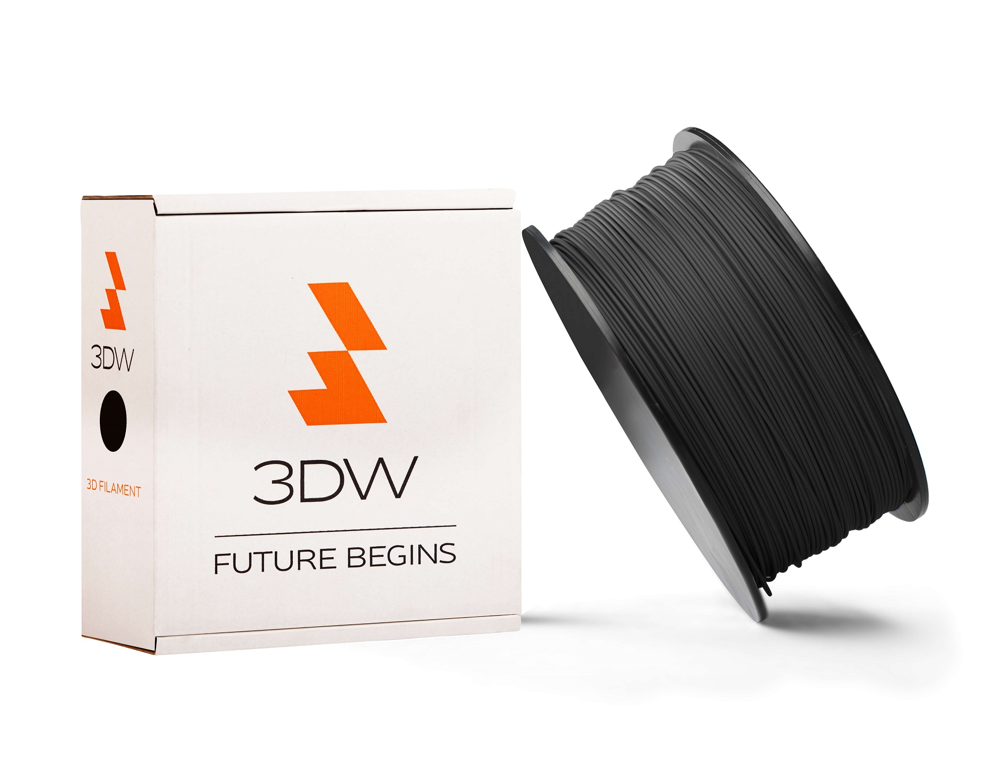 3DW - ABS filament 1,75mm černá, 0,5 kg, tisk 220-250°C D11208