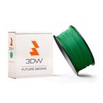 3DW - ABS filament 1,75mm zelená, 0,5 kg,tisk 220-250°C D11206