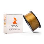 3DW - ABS filament 1,75mm zlatá, 0,5 kg, tisk 220-250°C D11211