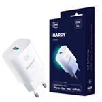 3mk cestovní nabíječka HARDY Charger 33W, GaN 1x USB-C (PD) pro Apple, bílá 5903108492386