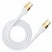 3mk datový kabel Hyper Silicone USB-C -> USB-C (PD), 100W 5A, 2 m, bílá 5903108464598