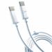 3mk datový kabel Hyper USB-C/USB-C (PD), 100W, 5A, 2m, bílá 5903108464543