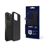 3mk ochranný kryt Hardy Silicone MagCase pro Apple iPhone 15 Pro, Graphite 5903108527378