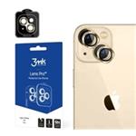 3mk tvrzené sklo Lens Pro ochrana kamery pro Apple iPhone 14, zlatá 5903108484084