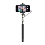 4-OK MONOPOD - ARTICULATED ARM EXTENSION WITH SHUTTER BUTTON + CABLE 3.5mm BLACK