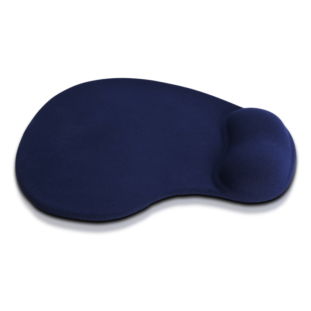 4W Podložka pod myš ergonomická gelová Blue