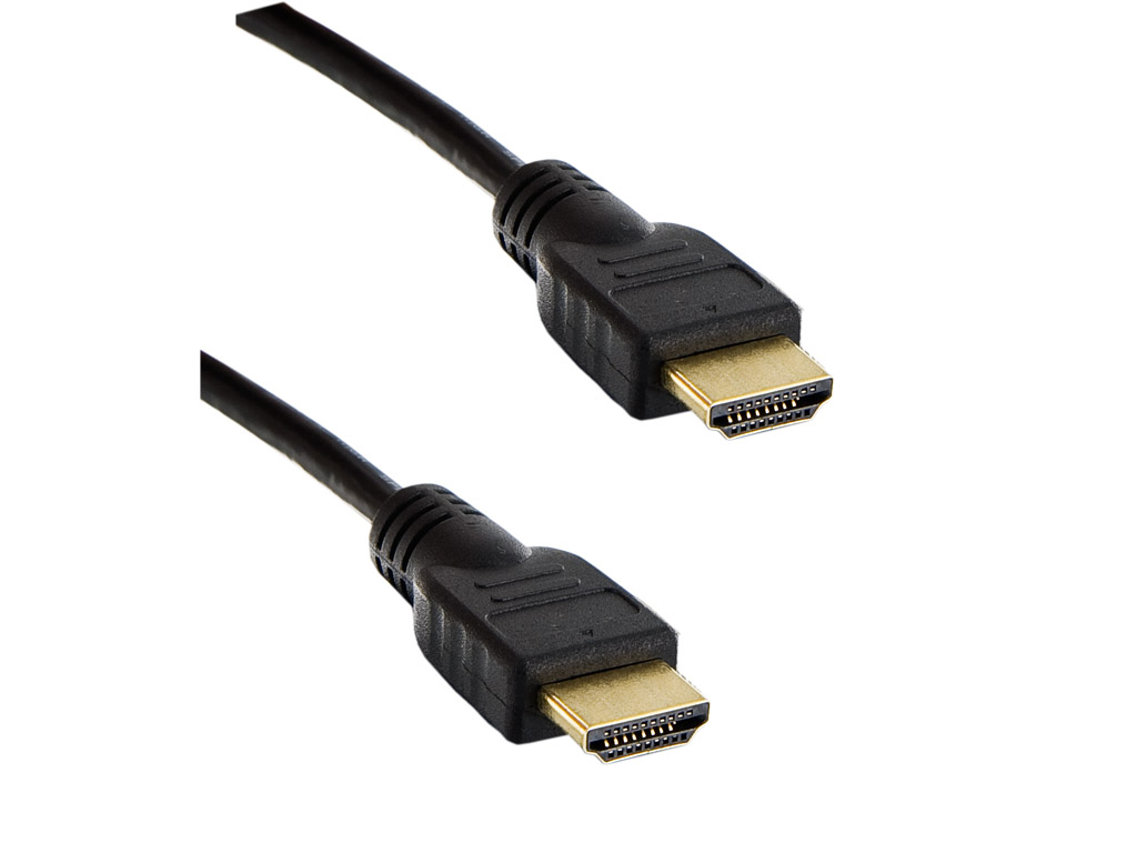 4World Kabel HDMI - HDMI High Speed s Ethernet (v1.4), 3D, HQ, BLK, 7.5m 08607