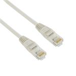 4World Sieťový kábel RJ45 s krytkou, Cat. 5e UTP, 1m, Šedý