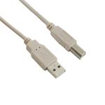 4World USB 2.0 kábel, typ A-B M/M 3m